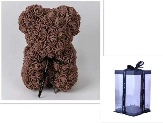 Eternal Blossom Rose Bear