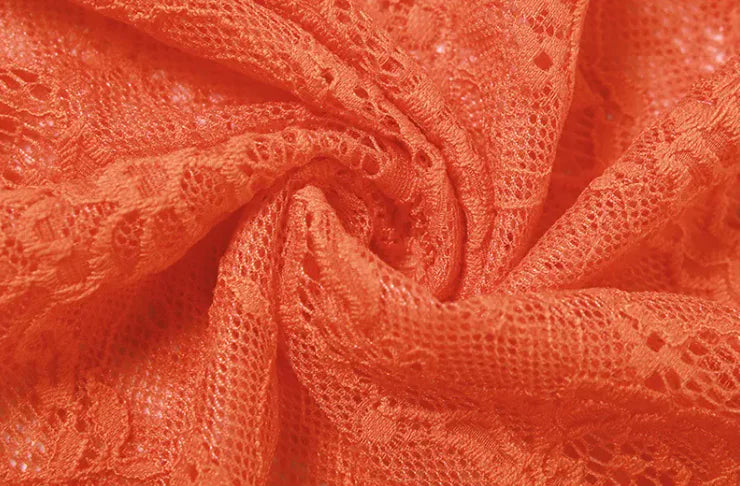 Chic Lace Envelope Dress