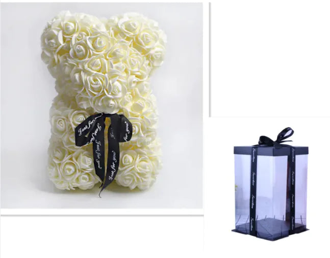 Eternal Blossom Rose Bear