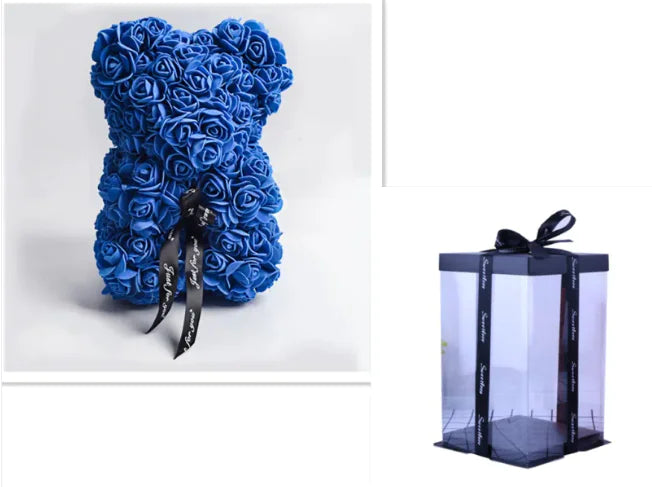 Eternal Blossom Rose Bear