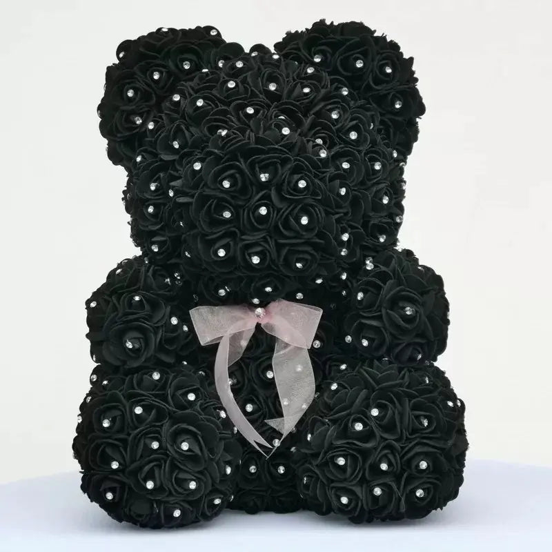 Everlasting Rose Teddy - Foam Flower Art