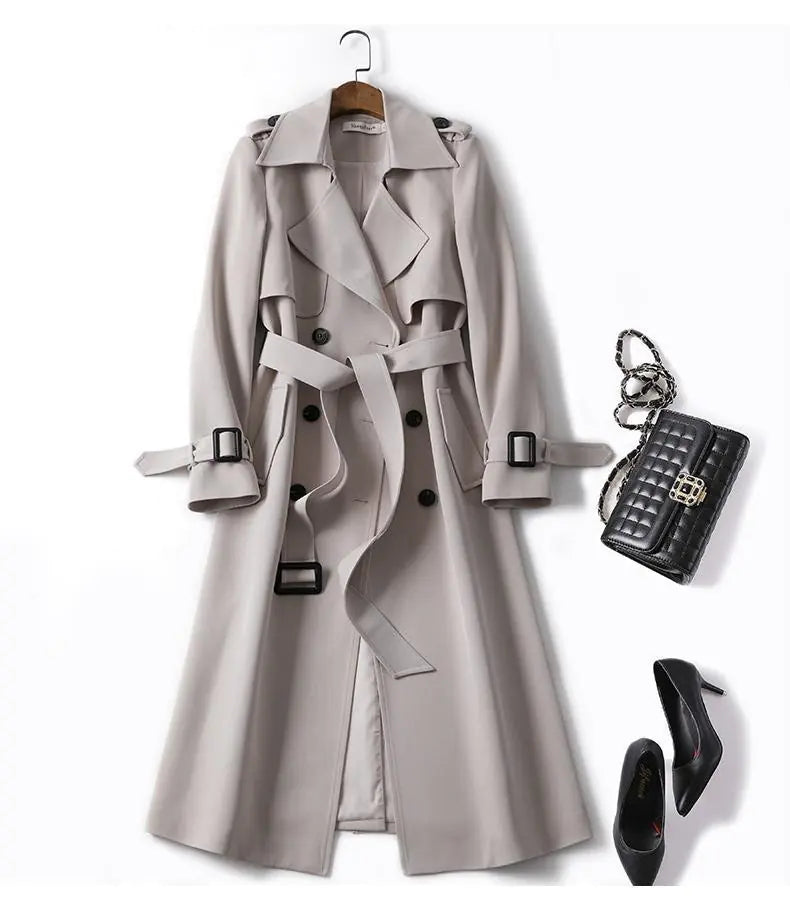Stylish Mid-Length Coat