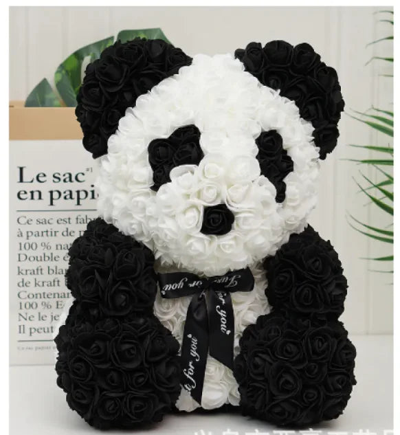 Eternal Blossom Rose Bear