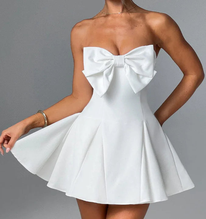 Chic Bowknot Tub Dress