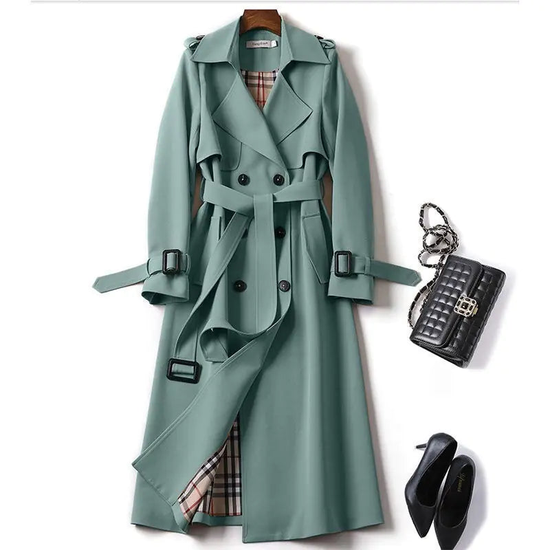 Stylish Mid-Length Coat