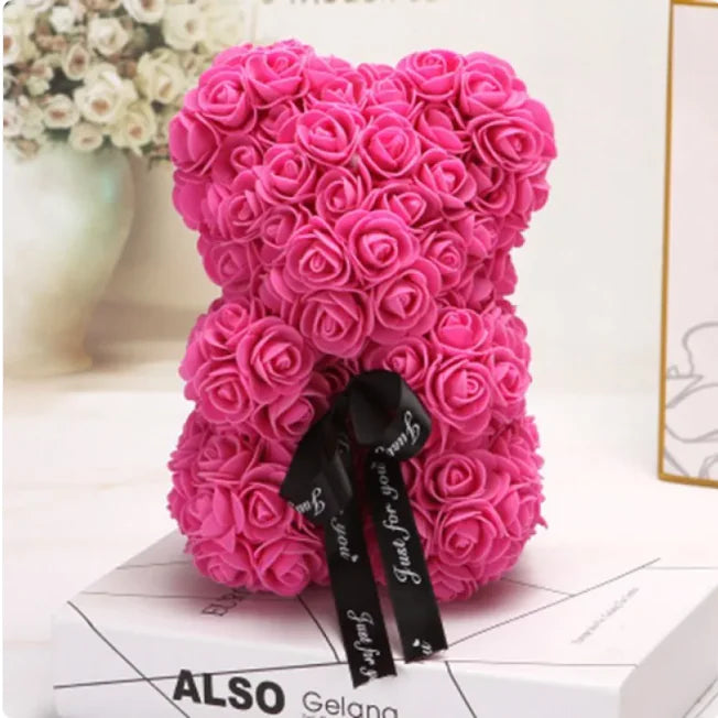 Eternal Blossom Rose Bear