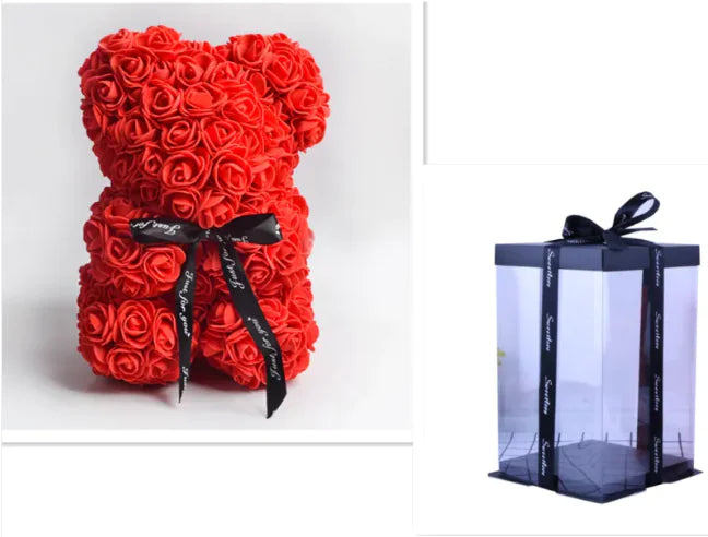 Eternal Blossom Rose Bear