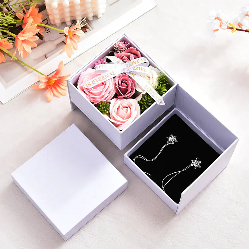 Forever Rose Double-Tier Gift Box